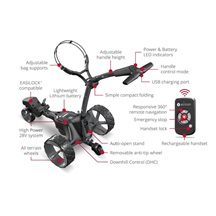 Motocaddy ME REMOTE elektrický vozík, Ultra Lithium
