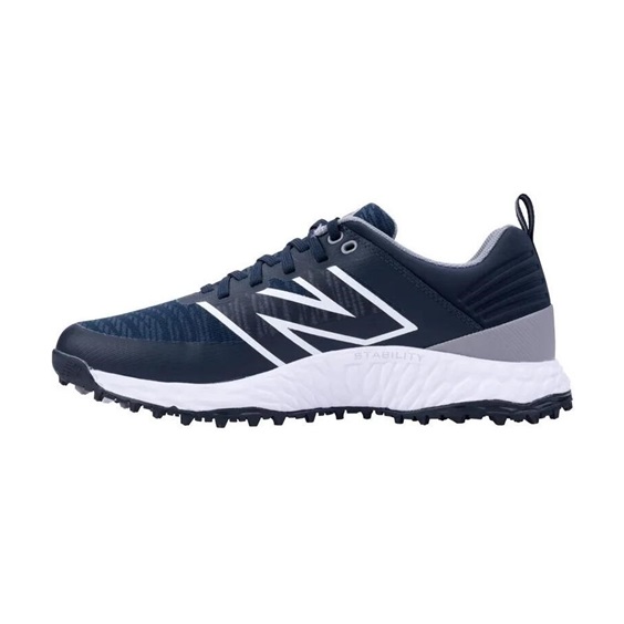 New Balance Fresh Foam Contend V2 pánské golfové boty, tmavě modro/šedé