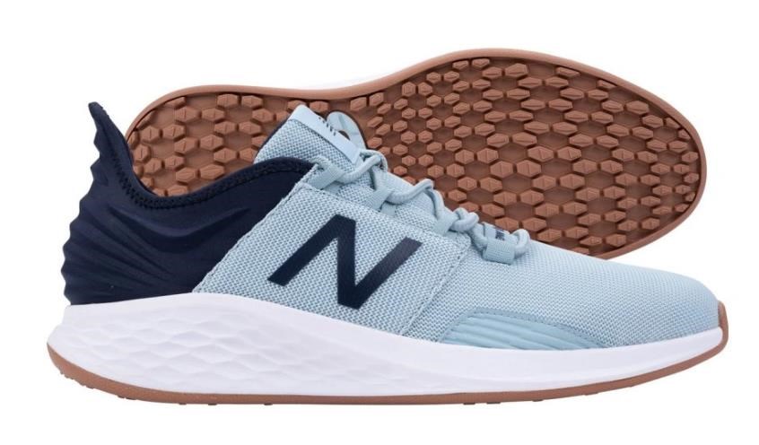 New Balance Fresh Foam ROAV pánské golfové boty, šedo/modré