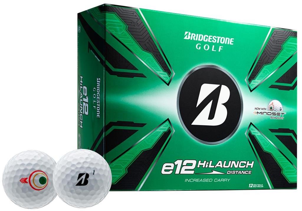 Bridgestone e12 HiLaunch MindSet golfové míčky