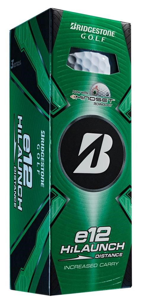 Bridgestone e12 HiLaunch MindSet golfové míčky