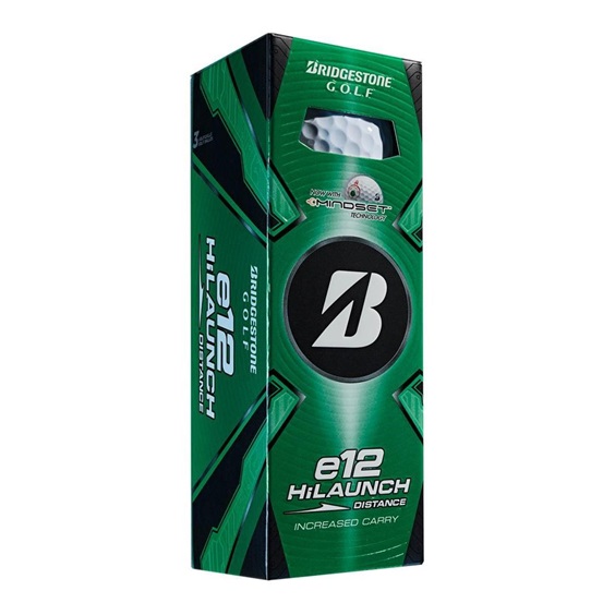 Bridgestone e12 HiLaunch MindSet golfové míčky