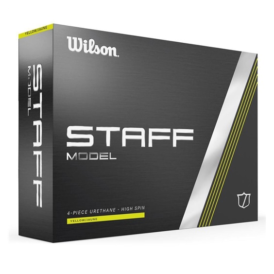 Wilson Staff Model golfové míčky, žluté