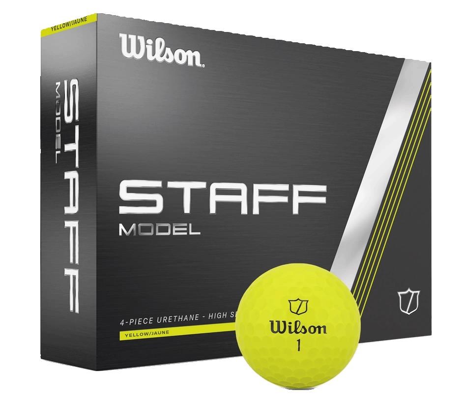 Wilson Staff Model golfové míčky, žluté