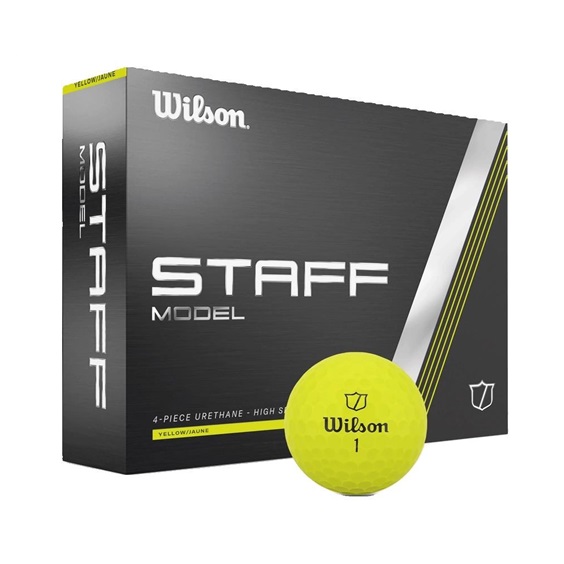 Wilson Staff Model golfové míčky, žluté