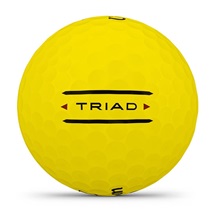 Wilson Triad golfové míčky, žluté