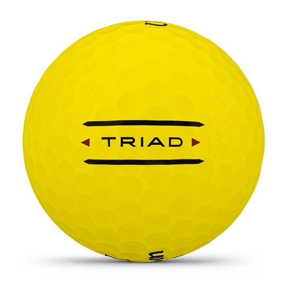 Wilson Triad golfové míčky, žluté