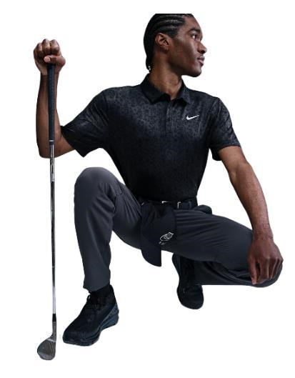 Nike Tour pánské polo, antracitová