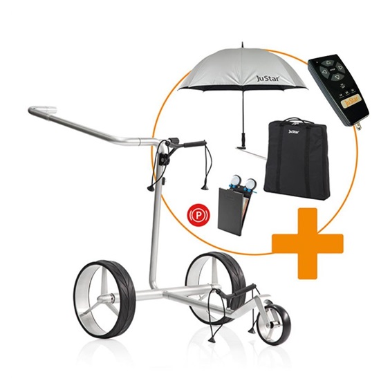 JuStar Carbon Light Set elektrický vozík + dálkové ovládání