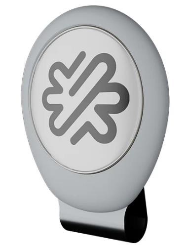 Pitchfix bílý magnetický golfový klip na kšilt + markovátko