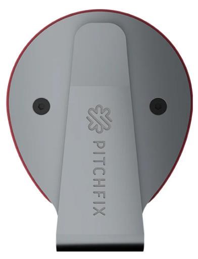 Pitchfix červený magnetický golfový klip na kšilt + markovátko