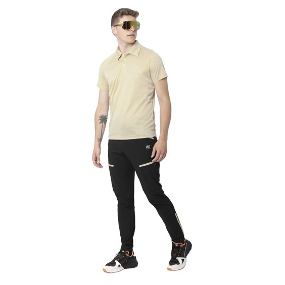 2117 of Sweeden FRÖSEKE pánské polo, béžové