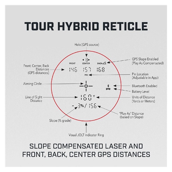 Bushnell Tour Hybrid laserový dálkoměr