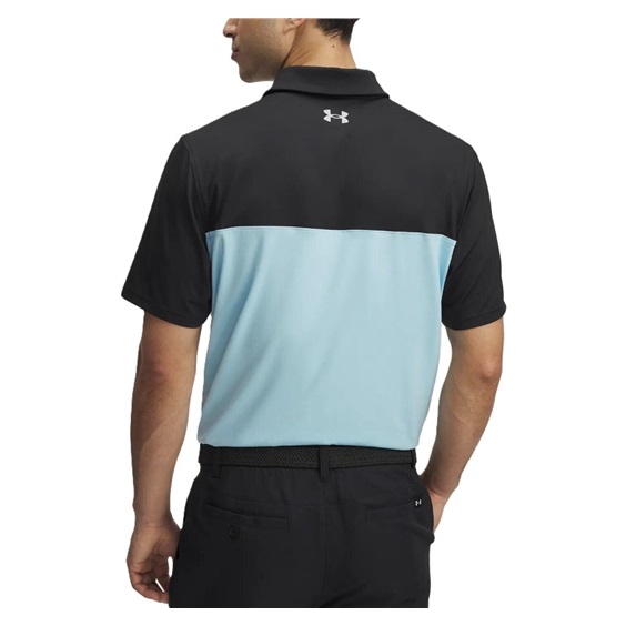 Under Armour T2G Color Block pánské polo, černé