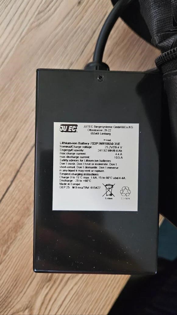 JuCad Powerpack 2.0 náhradní baterie, Magnetic Plug