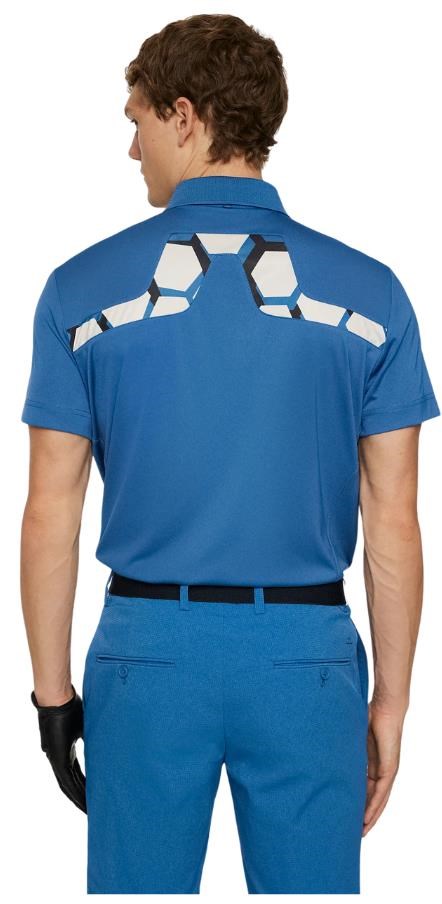 J.Lindeberg KV Tour Golf pánské polo, modré