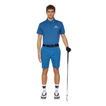 J.Lindeberg KV Tour Golf pánské polo, modré