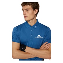 J.Lindeberg KV Tour Golf pánské polo, modré