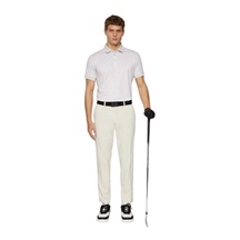 J.Lindeberg Tour Tech Print pánské polo, shadow bridge moonbeam