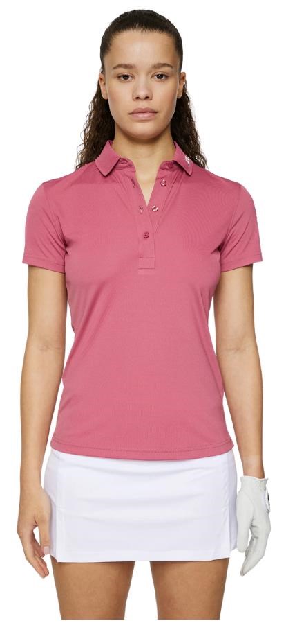 J.Lindeberg Tour Tech dámské polo, rose wine