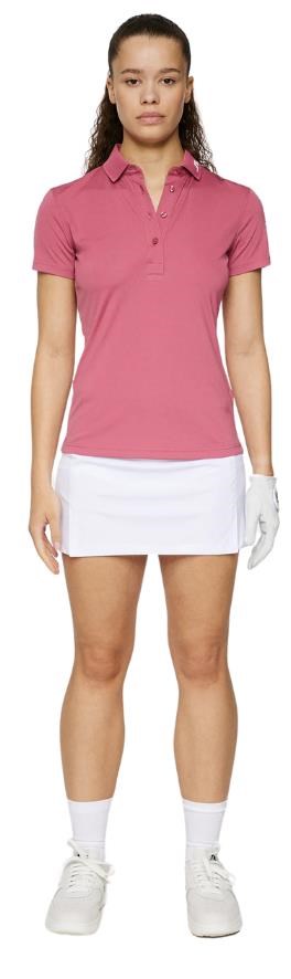 J.Lindeberg Tour Tech dámské polo, rose wine