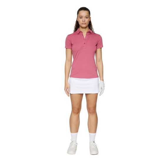 J.Lindeberg Tour Tech dámské polo, rose wine