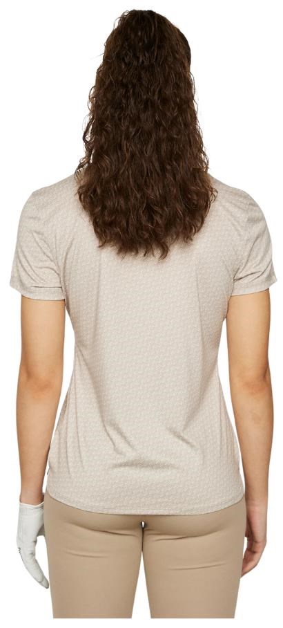J.Lindeberg Caitlyn dámské polo, shadow bridge khaki