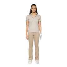 J.Lindeberg Caitlyn dámské polo, shadow bridge khaki