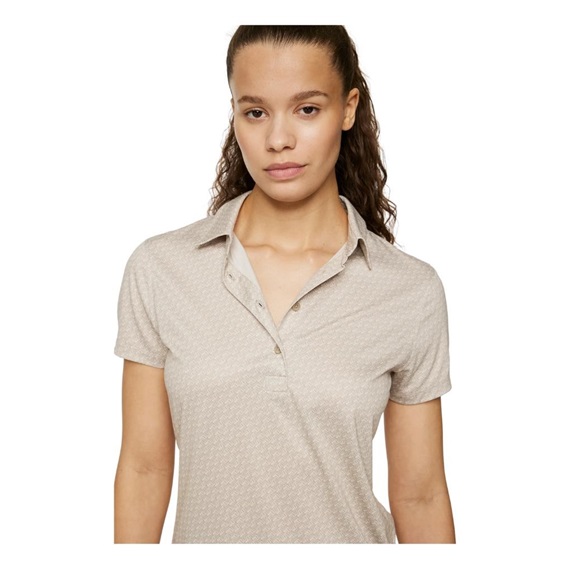 J.Lindeberg Caitlyn dámské polo, shadow bridge khaki