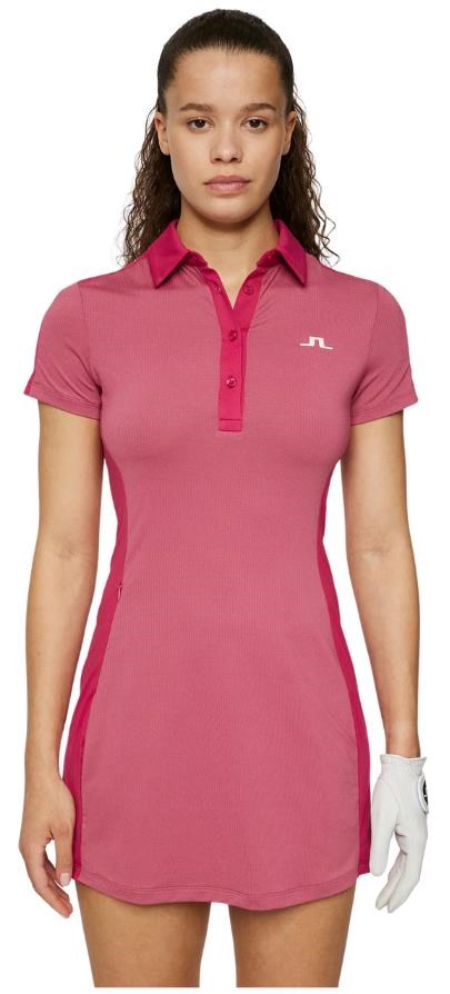 J.Lindeberg Jada golfové šaty, rose wine