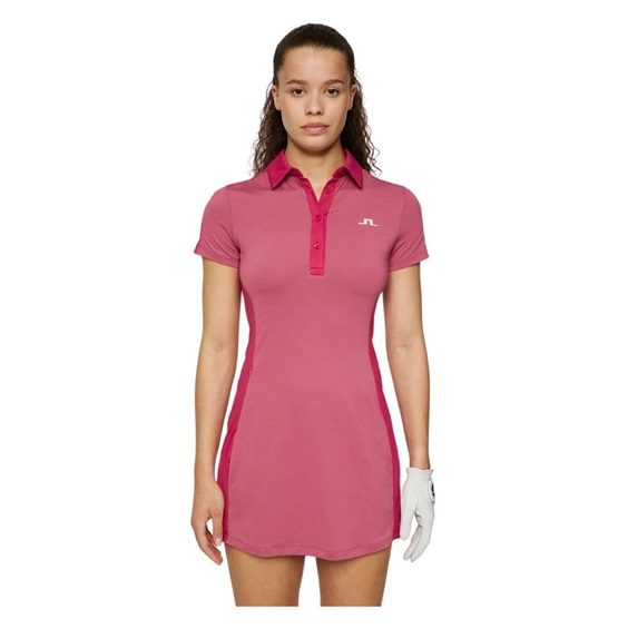 J.Lindeberg Jada golfové šaty, rose wine