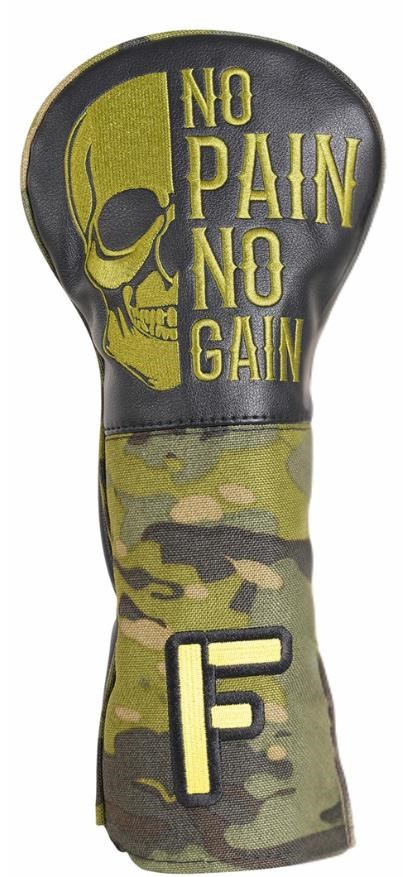 No Pain No Gain Fairway kryt hlavy