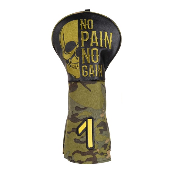 No Pain No Gain Driver kryt hlavy