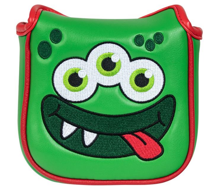 Double Eye Monster Green Mallet kryt hlavy