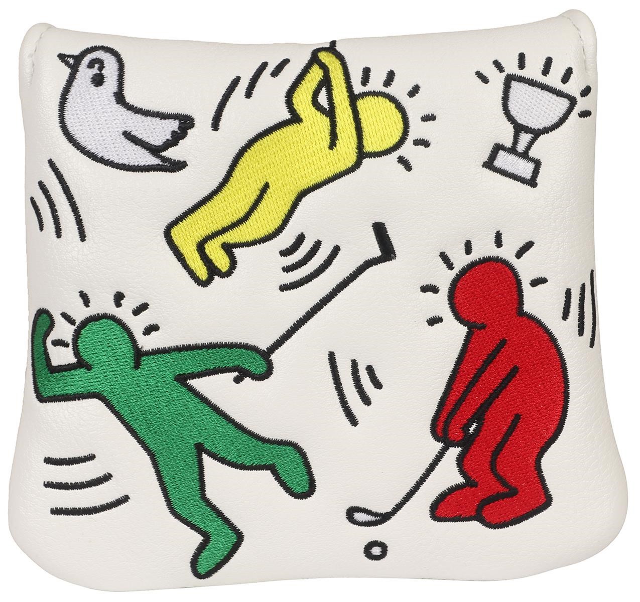 Keith Haring White Mallet kryt hlavy
