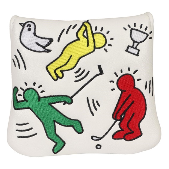 Keith Haring White Mallet kryt hlavy