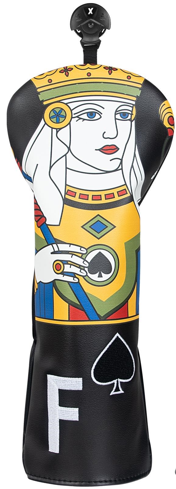 Spade Poker Queen Fairway kryt hlavy