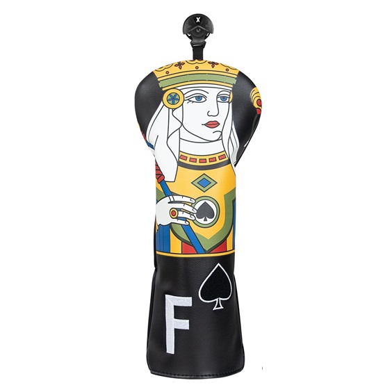 Spade Poker Queen Fairway kryt hlavy