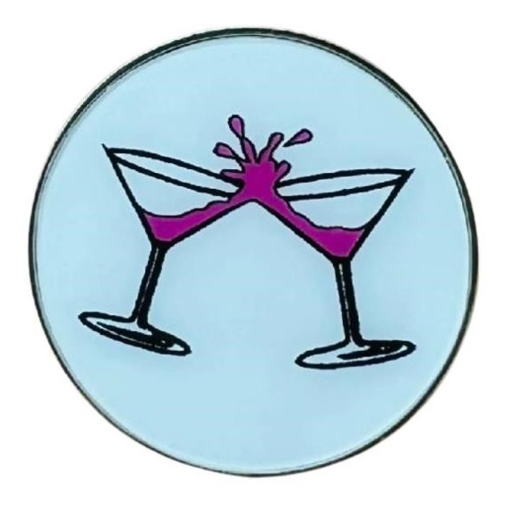 Magnetické golfové markovátko - skleničky