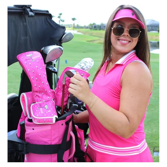 Best of Golf America putter mallet headcover - golfaholic