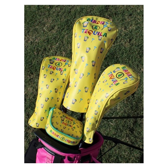 Best of Golf America putter mallet headcover - Birdies & Tequila