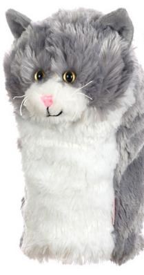 Daphne‘s Grey And White Cat driver headcover, kočka