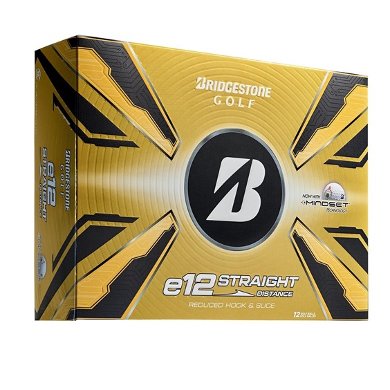 Bridgestone e12 Straight MindSet golfové míčky