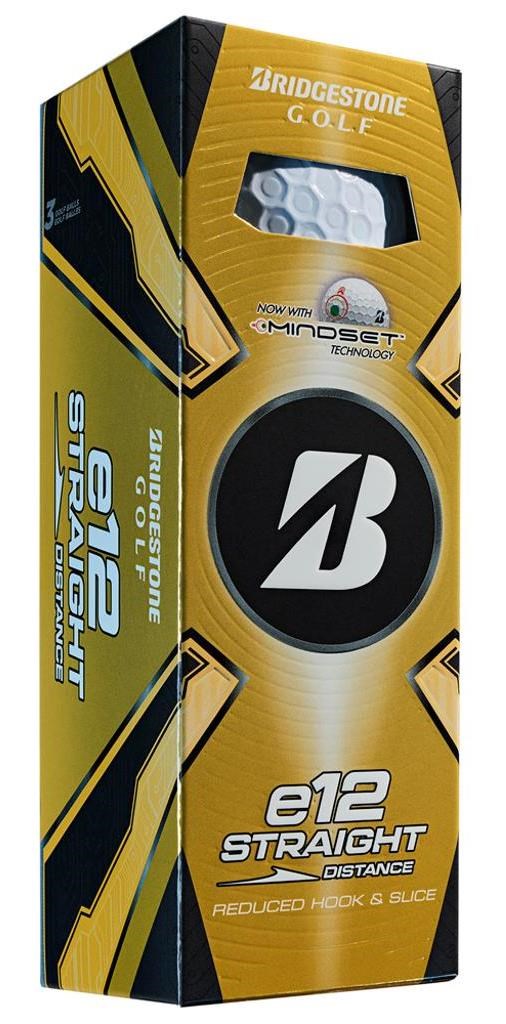 Bridgestone e12 Straight MindSet golfové míčky