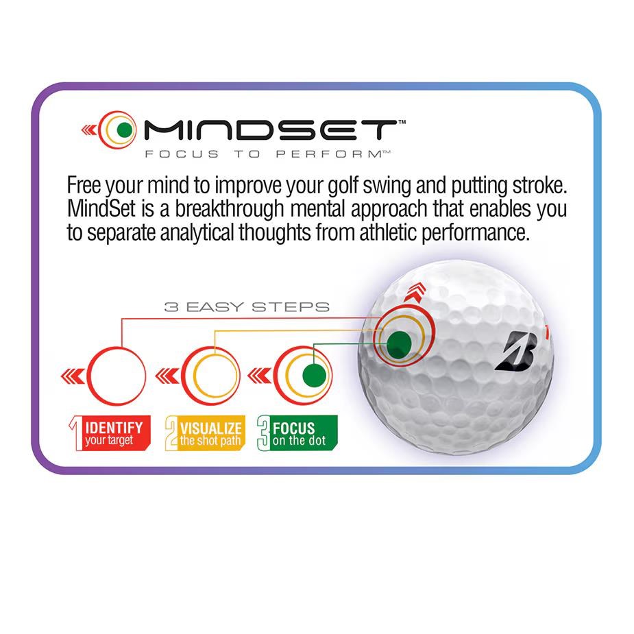 Bridgestone e12 Straight MindSet golfové míčky