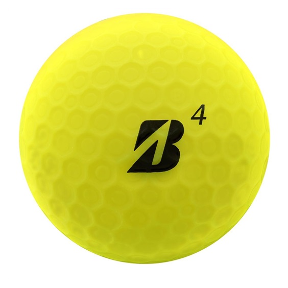 Bridgestone e12 Straight MindSet golfové míčky, žluté