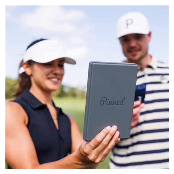 Pinned The Caddie GPS mobilní analyzátor