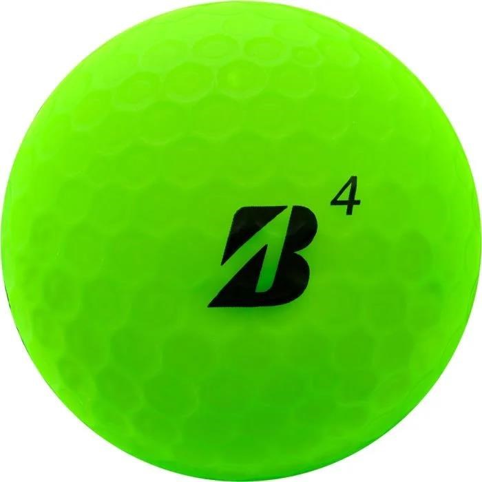 Bridgestone e12 Straight MindSet golfové míčky, zelené