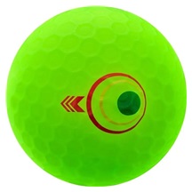 Bridgestone e12 Straight MindSet golfové míčky, zelené