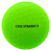 Bridgestone e12 Straight MindSet golfové míčky, zelené